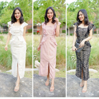 LC027,LC028,LC029-เดรสใส่เที่ยว เดรสใส่ออกงาน