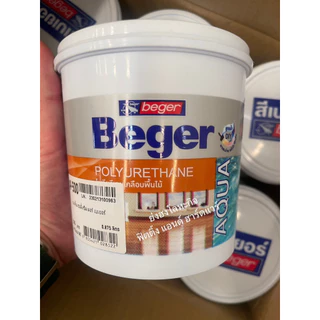 Beger Aqua Polyurethane AP-100 AP-180 AP-500 ภายใน เบเยอร์ อควา โพลียูรีเทน ยูรีเทนสูตรน้ำ 0.875 ลิตร AP180 AP100 AP500