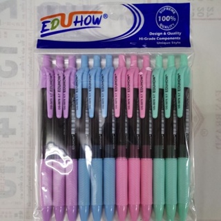 ปากกา EDUHOW OG-5679 หมึกน้ำเงิน 0.7 (12ด้าม)