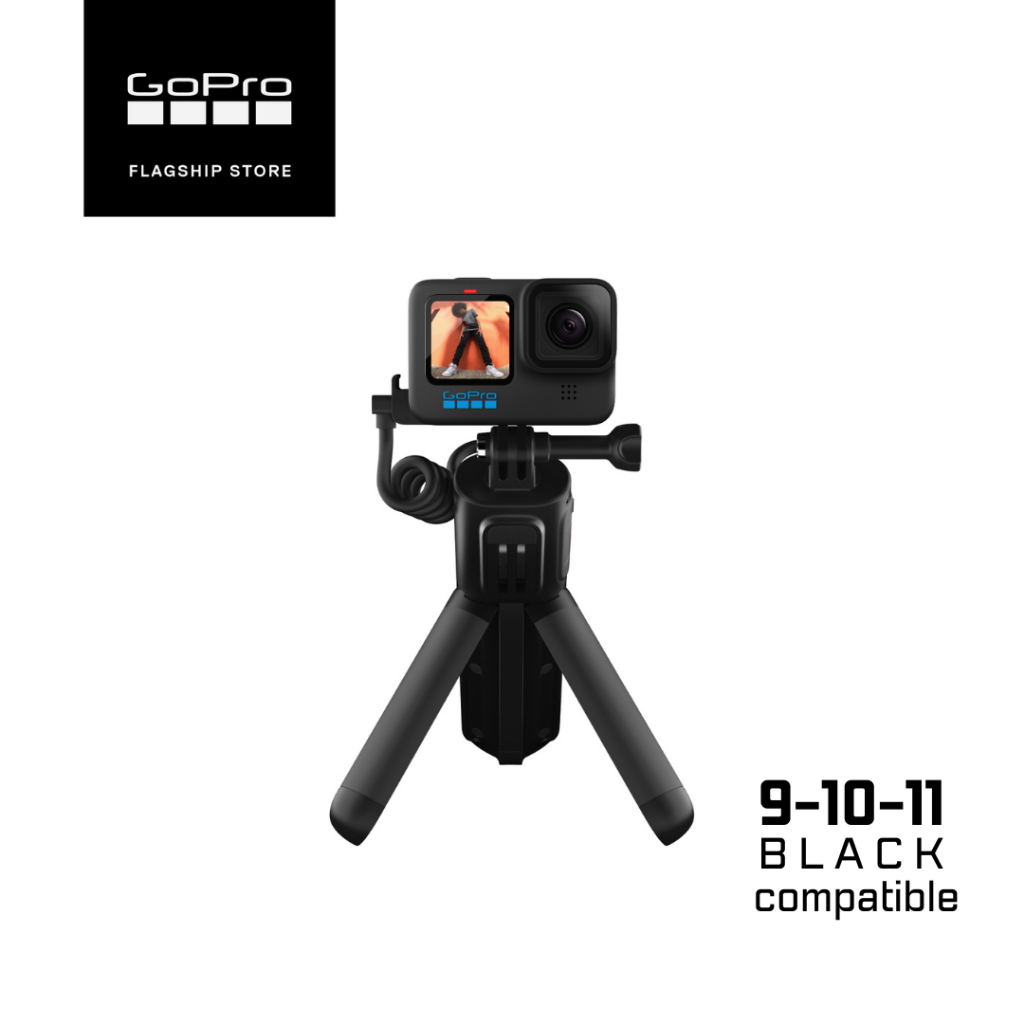 GoPro Mounts /Volta ด้ามจับพร้อมขาตั้งกล้องและแบตเตอรี่สำรองและรีโมทในตัว ใช้ได้กับรุ่นHERO9-10-11-12 ประกันศูนย์ไทย 1ปี