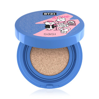 SASI With BT21, Shining Star Smooth Matte Cushion 10g .  จบทุกการปกปิด