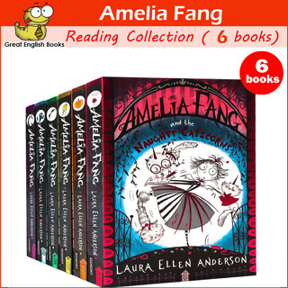 (*ใช้โค้ดรับcoinคืน10%ได้*) พร้อมส่ง  Amelia Fang and the Naughty Caticorns แวมไพร์ตัวน้อยที่มีหัวใจที่ยิ่งใหญ่ ชุด 6 เล่ม