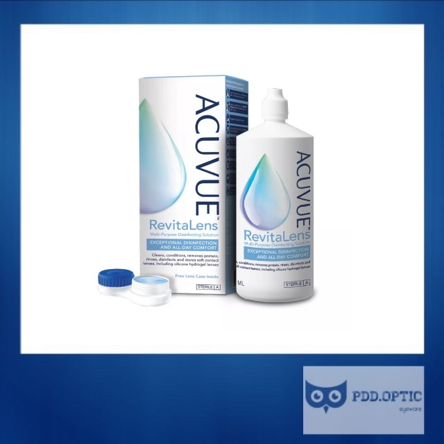 ACUVUE RevitaLens 300 ml น้ำยาล้างแช่คอนแทคเลนส์