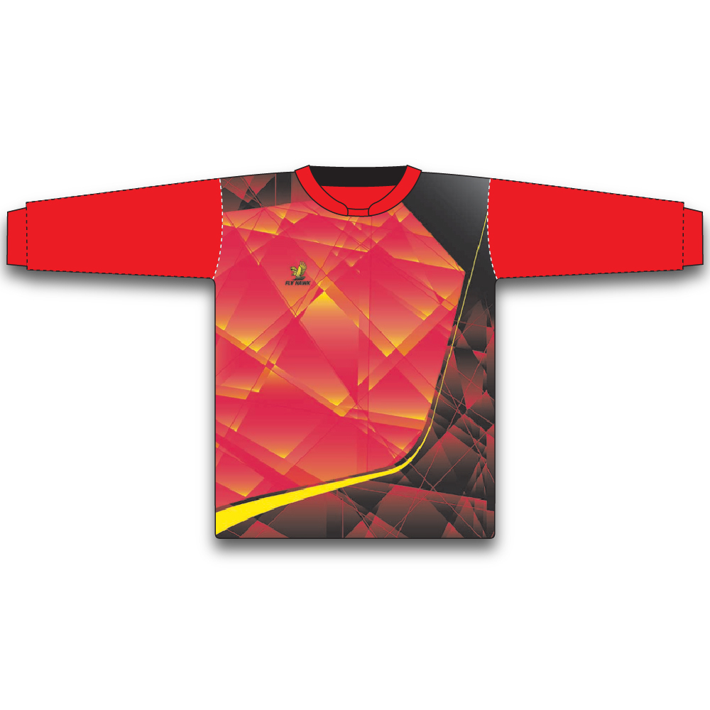 ถูกแทบทุน เสื้อฟุตบอลคอกลมแขนยาว เสื้อฟุตบอลฟลายฮ็อค FLY HAWK รุ่น A919 แท้100% ราคา ถูกที่สุด ดีลบีเคเค แกลเลอรีภาพที่ 5