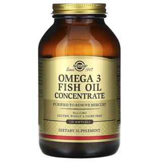 Solgar Omega 3 Fish Oil Concentrate Softgels