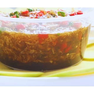 โอ้โห น้ำปลาหวาน สูตรเข้มข้นกุ้งเน้นๆจุกๆ ขนาด 500 กรัม