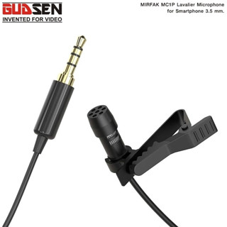 MIRFAK MC1P Lavalier Microphone for Lighting Connection ไมโครโฟน หนีบคุณภาพสูง