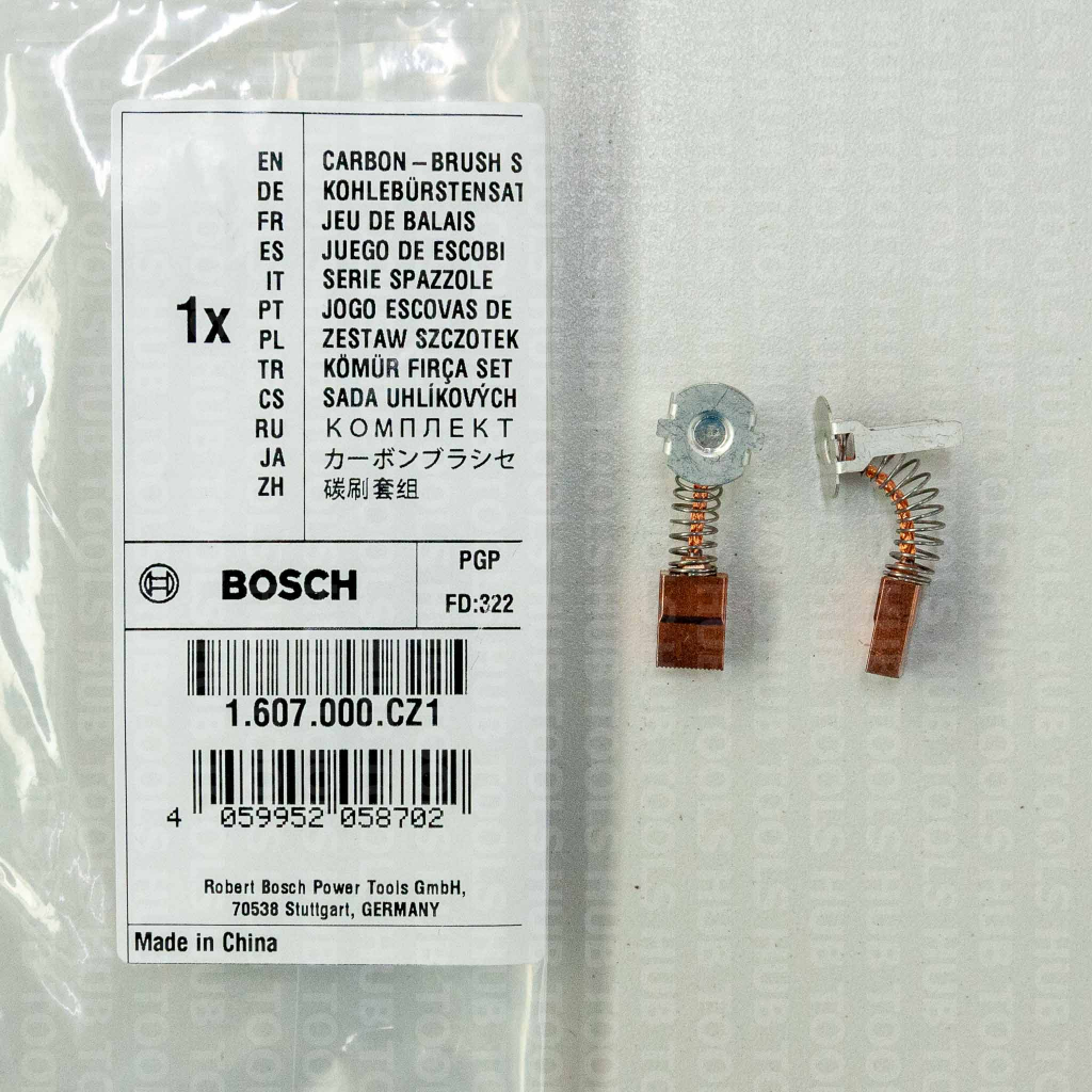 แปรงถ่าน(แท้) GSR GSB180-LI #1607000CZ1 Bosch อะไหล่สำหรับไขควงไร้สาย สว่านไร้สายบ๊อช 18V