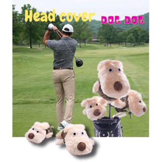 ครอบหัวไม้กอล์ฟ Head cover for driver / fairway &amp; utility