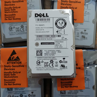 HDD Server Dell 1.2TB SAS 2.5 6Gbps 10000RPM" ราคาพิเศษ มีประกัน