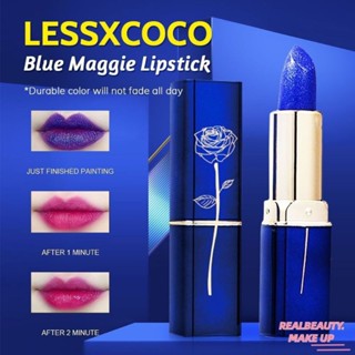 Lessxcoco Lipstick ลิปสติก ลิปเปลี่ยนสีตามอุณภูมิ