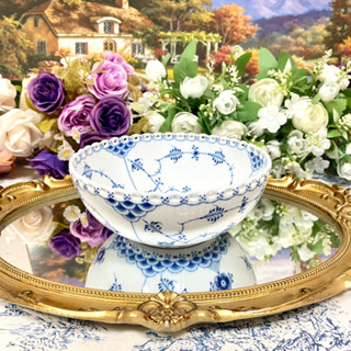 Royal Copenhagen Blue Fluted Full Lace Bowl ชาม 5.5 นิ้ว