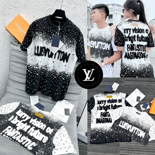 เสื้อยืด Louis Vuitton 🔖 Hiend 1:1 💯 เสื้อยืดคอกลม เสื้อยืดแบรนด์เนม