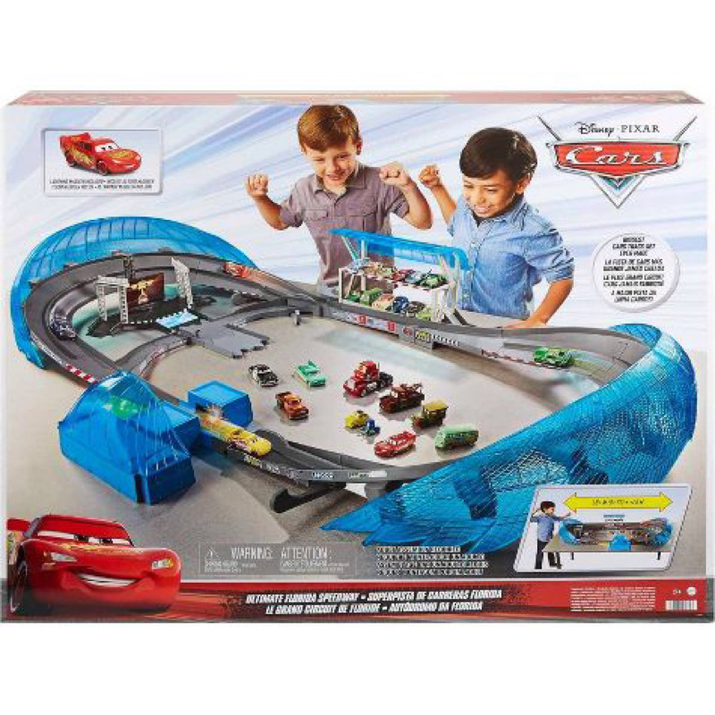 รางรถแข่งยาว 1.5 เมตร Disney Pixar Cars 3 Ultimate Florida Speedway Track Set