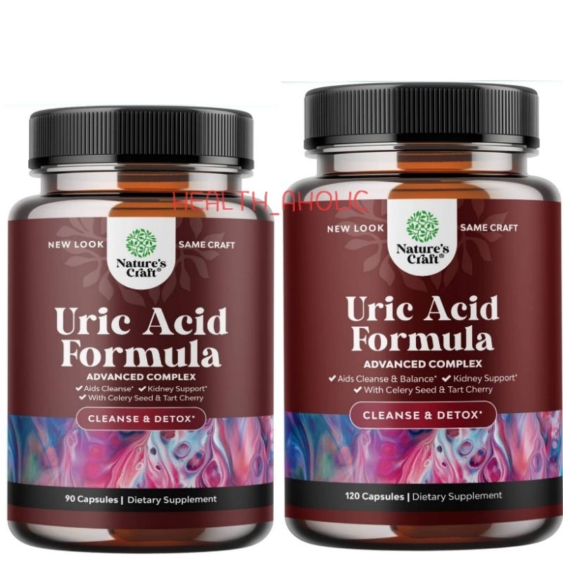 พร้อมส่ง Herbal Uric Acid Cleanse and Detox (90 & 120 Capsules)