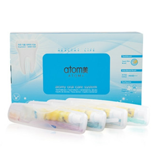 ชุดแปรงสีฟัน+ยาสีฟัน อะโตมี่ atomy แบบเดี่ยว/แบบแพ็ค ขนแปรงนุ่ม ขนาดปริมาณ 50g