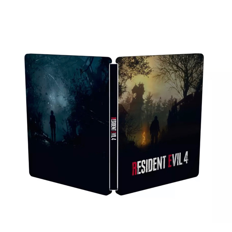 PS4 / PS5 : Steel book for Resident Evil 4 Remake (กล่องเหล็กเปล่าไม่มีเกม)
