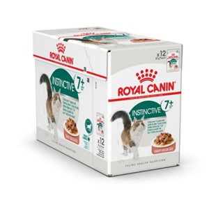 Royal Canin Instinctive 7+ [85g.X12ซอง] อาหารเปียกแมวสูงวัย อายุ 7 ปีขึ้นไป