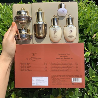 เซ็ต The History Of Whoo CHOENGIDAN HWA HYUN Radiant Special Gift Set 6 ชิ้น เหมาะสำหรับผู้ที่อยากลดริ้วรอย