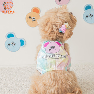 Bite Me Sherbet Bear Balloon Top (Pink)