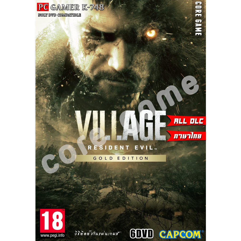 Resident Evil Village Gold Edition (All DLC) (ภาษาไทย)​ แผ่นเกมส์ แฟลชไดร์ฟ เกมส์คอมพิวเตอร์  PC โน๊