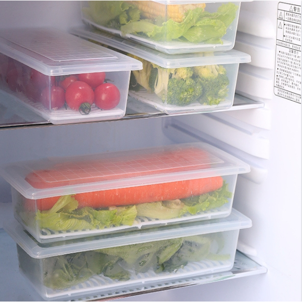 🥝กีวีน่ารัก🥝 กล่องถนอมอาหาร กล่องเก็บอาหาร กล่องเก็บอาหารในตู้เย็น มีถาดระบาย พร้อมฝาปิด - รูปที่ 4