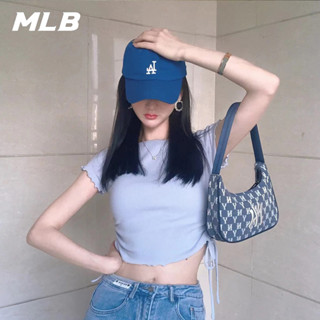 พร้อมส่ง⭐ ของแท้💯% กระเป๋าNY MLB JAQUARD MONOGRAM HOBO BAG กระเป๋าถือ กระเป๋าสะพายข้าง