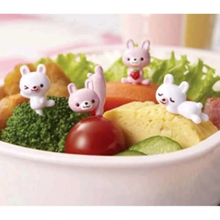 🐖พร้อมส่งจากไทย🐵ส้อมจิ้มผลไม้ รูปการ์ตูนสัตว์ต่างๆน่ารักมาก มีชุดรูปต่างๆ