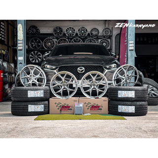 SET ล้อ SSW S385 ขอบ18” by Stamford Sport Wheels พร้อมยาง ยาง TOYOTIRES PROXES CR1 235/50R18