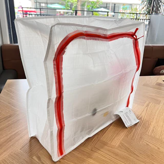 IKEA อิเกีย ถุงอิเกีย PÄRKLA แพร์คลา ถุงซิปกึ่งใสเก็บของ