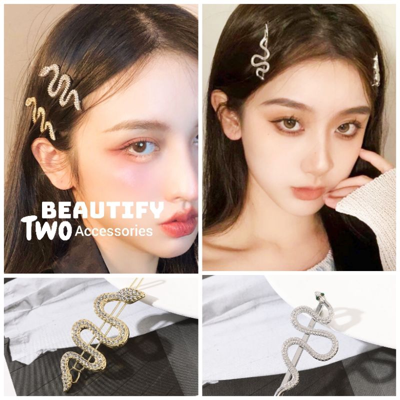 กิ๊บติดผมงูสุดน่ารักเสน่ห์ลึกลับที่คุณต้องคนการแบบสาวพราวเสน่ห์