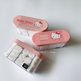 Moshi Moshi กล่องคัตตอนบัต กล่องใส่สำลี คิตตี้ kitty