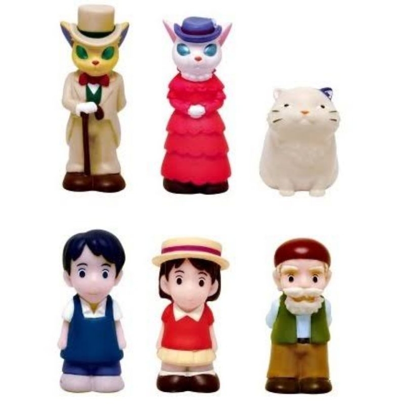 ของแท้ พร้อมส่ง โมเดลสวมนิ้ว Whisper of the heart : วันนั้น วันไหน หัวใจจะเป็นสีชมพู : Studio Ghibli