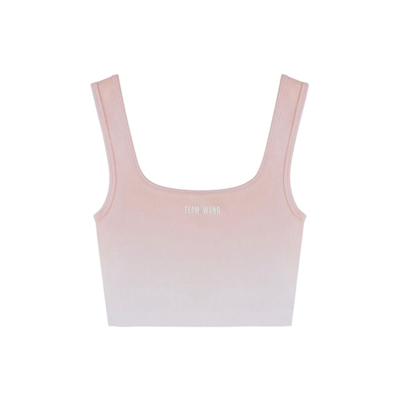 เสื้อ team wang design pink gradient tank top size 0 ของแท้💯 จาก emquartier