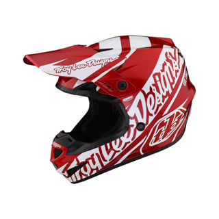 หมวกกันน็อคเด็ก Troy Lee Youth GP Helmet Slice Red / White