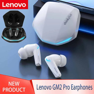 Lenovo หูฟังบลูทูธ TWS GM2 PRO หูฟังบลูทูธ 5.3 พร้อมไมโครโฟน ความล่าช้าต่ํา สําหรับเล่นเกม หูฟังไร้สาย HD โทรได้ โหมดคู่