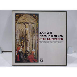 3LP Vinyl Records แผ่นเสียงไวนิล J.S. BACH MASS IN B MINOR OTTO KLEMPERER  (J24A17)