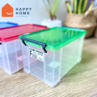KEYWAY กล่องอเนกประสงค์มีฝาล็อคซ้อนกันได้ รุ่น CM-1 ขนาด ก15.1 x ย24.2 x ส13.9 ซ.ม. **อ่านขนาดก่อนกดสั่งซื้อ**