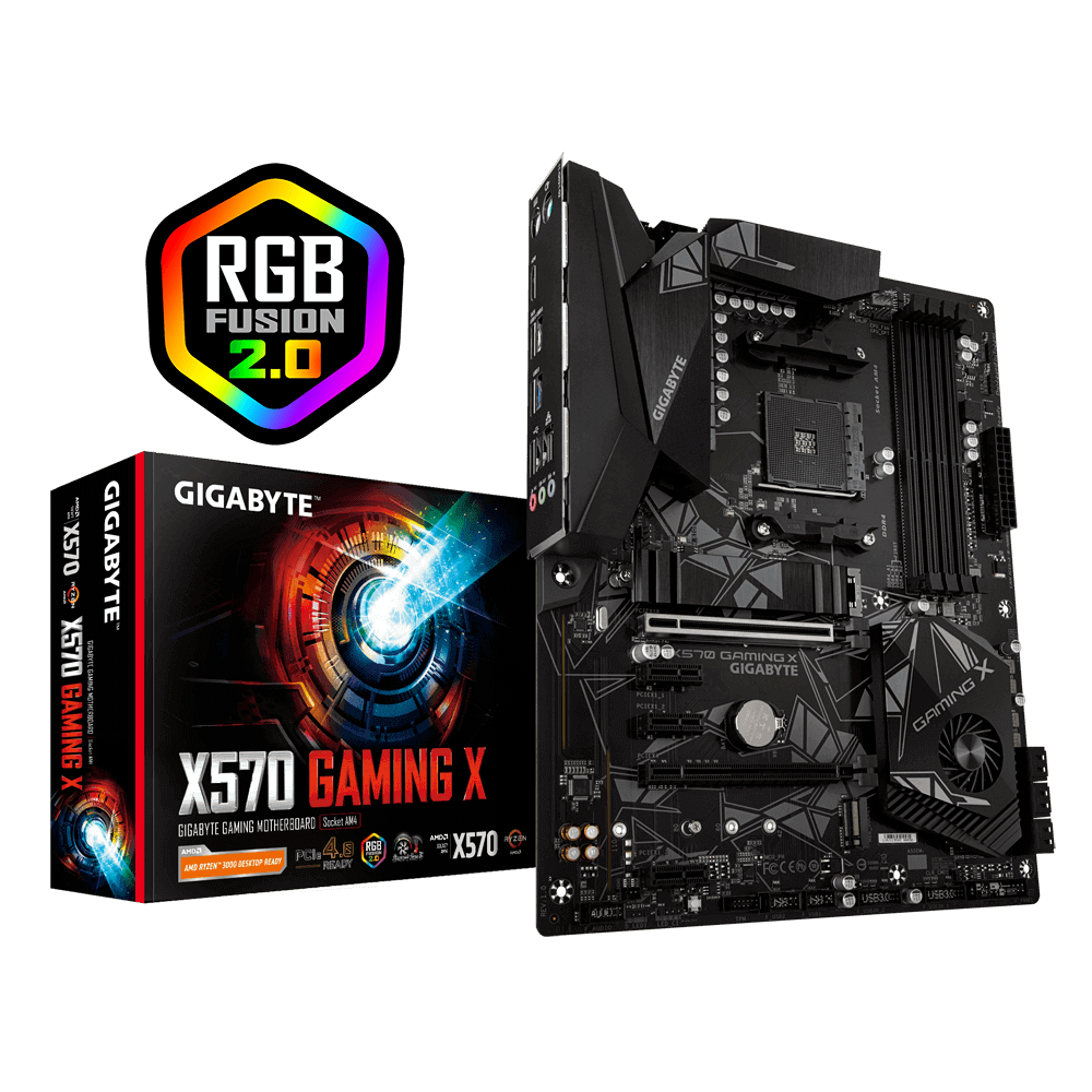 MAINBOARD (เมนบอร์ด) AM4 GIGABYTE X570 GAMING X ตัวท็อป พร้อมส่ง