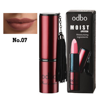 L538 : odbo โอดีบีโอ มอยส์ ลิปสติก No.07 ราคาส่งถูกๆ W.45 รหัส L538