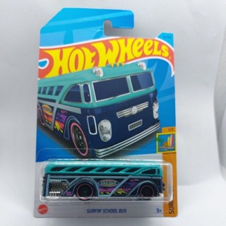 รถเหล็ก Hotwheels SURFIN SCHOOL BUS (ib006)