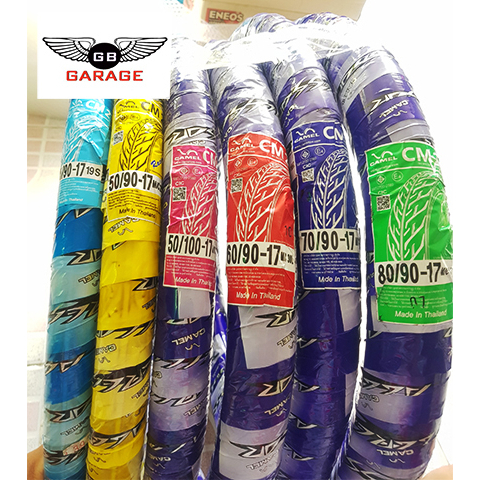 ยางนอกและยางในลายไฟหรืออีเกิล ของ CAMEL ขอบ 17 ใหม่ เพิ่มยางแก้มเตี้ย