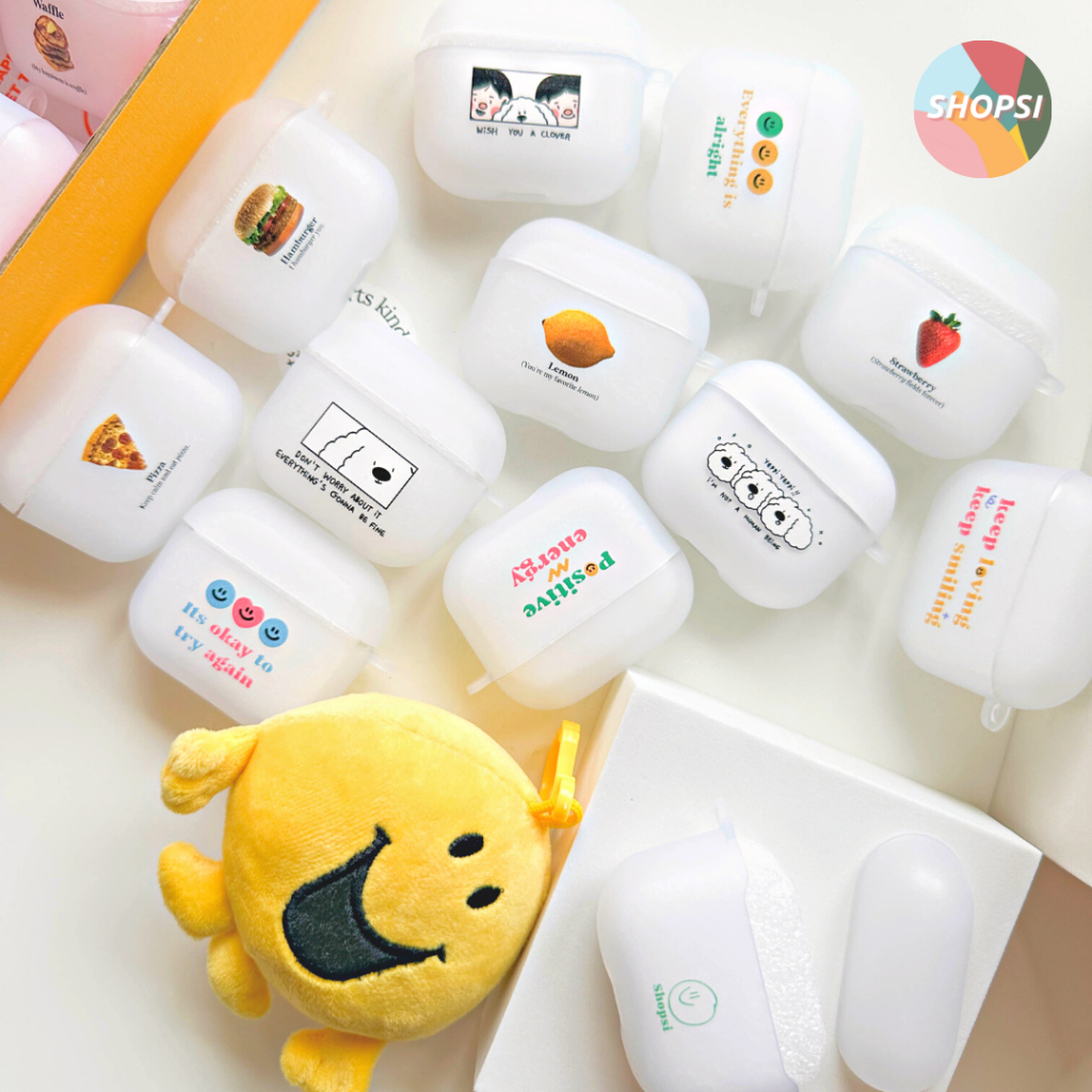 EXCLUSIVE | เคสสำหรับ AirPods Gen3 2023 - Q2 สำหรับใช้กับ AirPods Gen3 เคสซิลิโคนแข็ง SHOPSI พร้อมส่