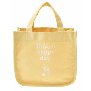 [Direct from Japan] Disney Miss Bunny Tote Bag (S size) Navy Logo TOTE BAG Collection NEW