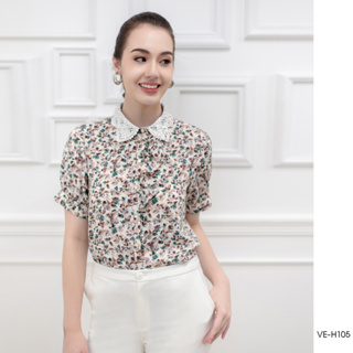 AMILA Shirt VE-H105 by VERONIQA พีชสกิน แขนสั้น IGPU22-10