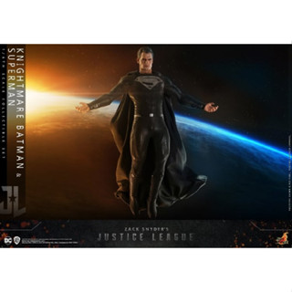 HOT TOYS Superman Black Suit Snyders Justice League TMS038 โมเดลซุปเปอร์แมนชุดสีดำ ภาคจัสติคลีก สภาพสวยใหม่ของแท้