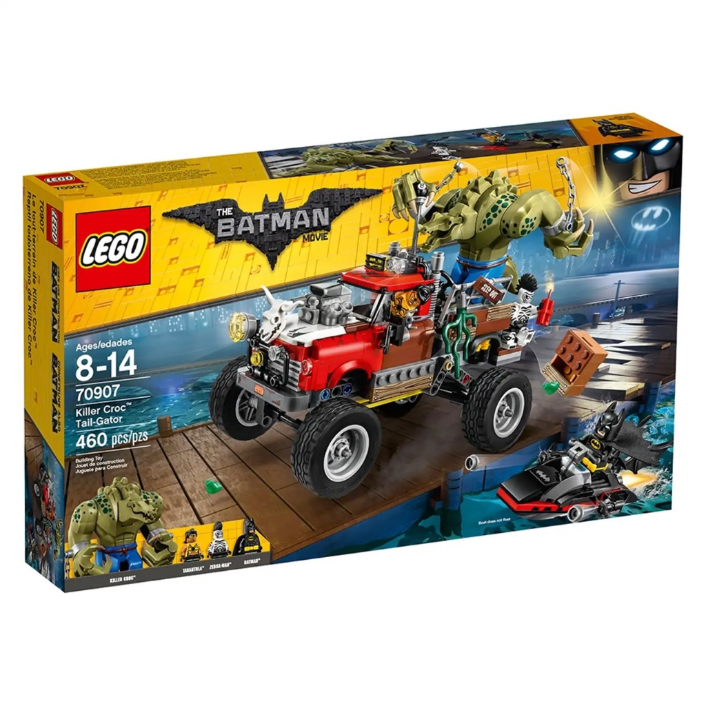 LEGO® Batman Movie 70907 Killer Croc™ Tail-Gator - เลโก้ใหม่ ของแท้ 💯% กล่องสวย