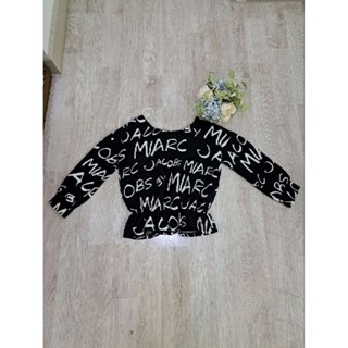 Used เสื้อขาวดำแฟชั่น ❤️89 บาท❤️ แบรนด์CHOEGO By PK