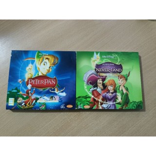 VCD ภาพยนตร์การ์ตูน PETER PAN &amp; PETER PAN IN RETURN TO NEVER LAND ( พากษ์ไทย )