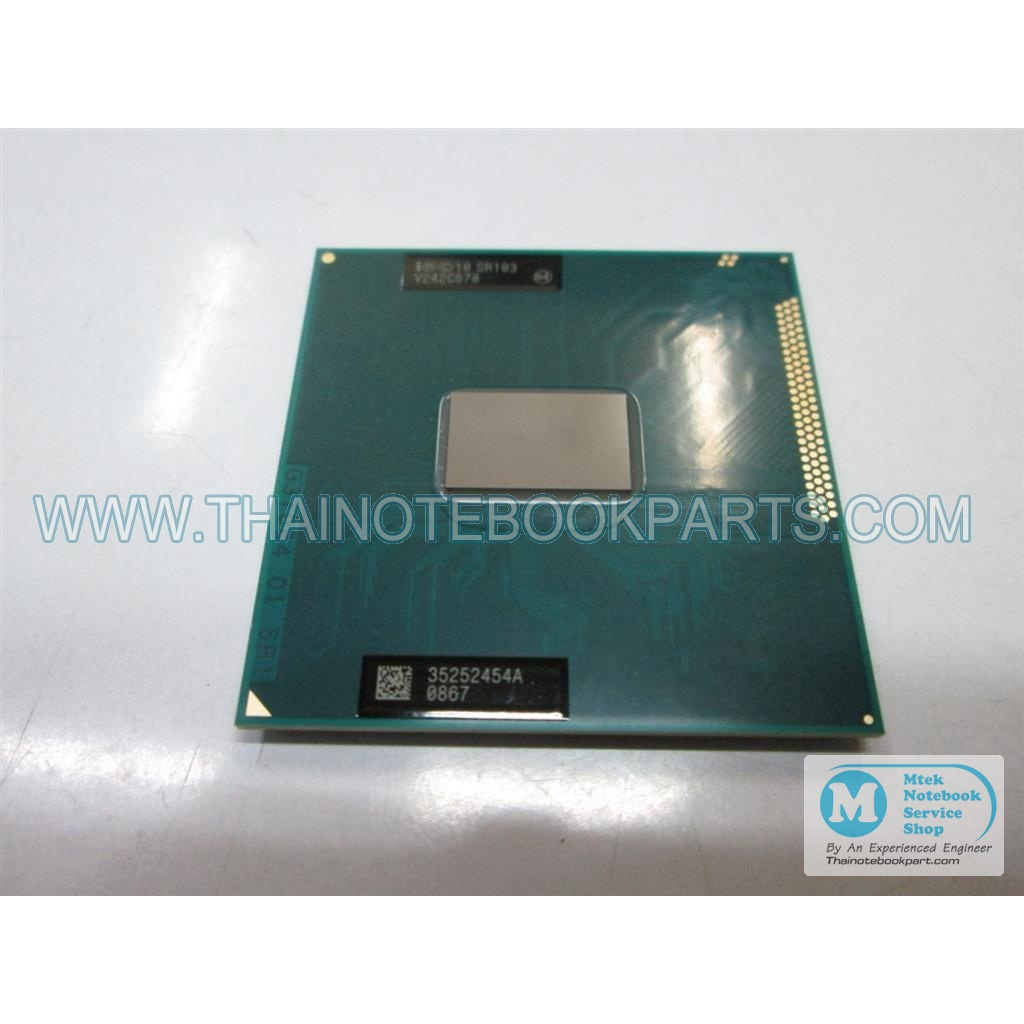 ซีพียู CPU Intel Celeron 1005M ความเร็ว 1.9GHz, L2 512KB, L3 2MB, Socket G2 - SR103 (มือสอง)